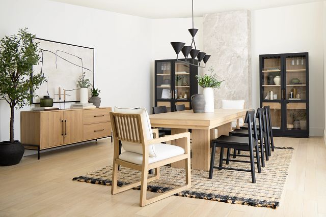 Highland Black Wood Side Chair