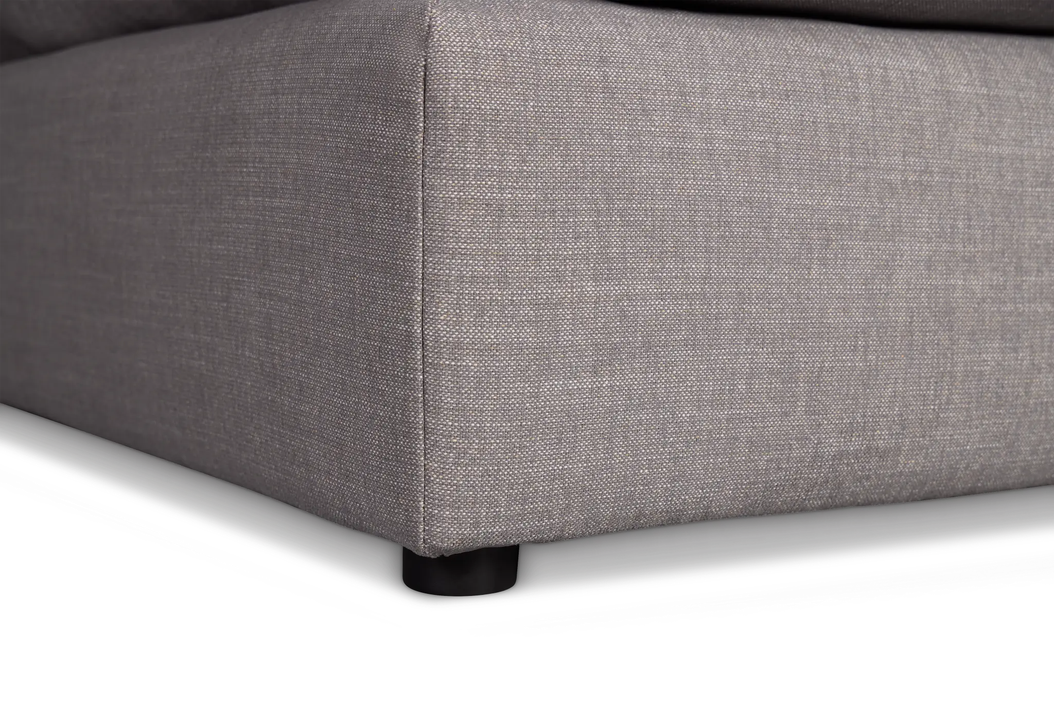 Serena Gray Fabric Armless Chair Serena Gray Fabric Armless Chair