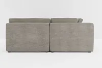 Destin Victory Gray Fabric 8-piece Pit Sectional