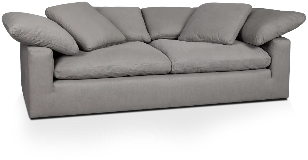 Nixon Light Gray Fabric Sofa