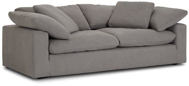 Nixon Light Gray Fabric Sofa (2)