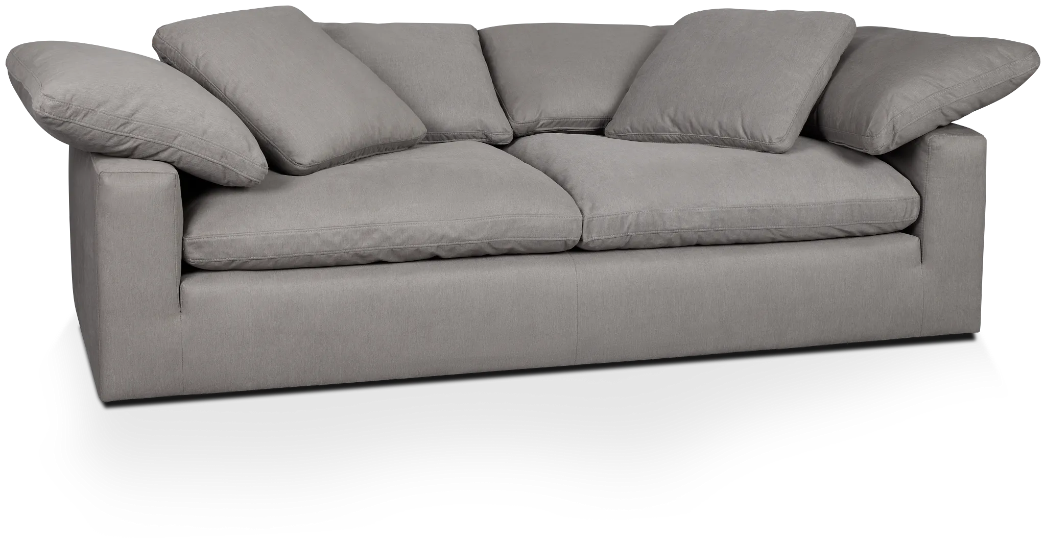 Nixon Light Gray Fabric Sofa