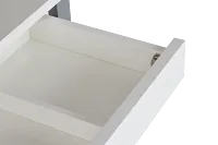 Clark White Dropdwn Dr Desk