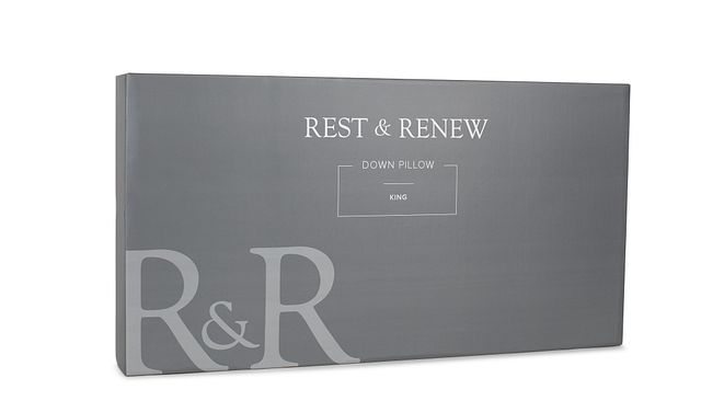 Rest & Renew Down 30% Side Sleeper Pillow