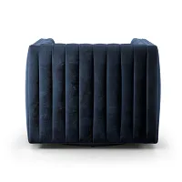 Four Hands Sarah Navy Velvet Swivel Accent Chair