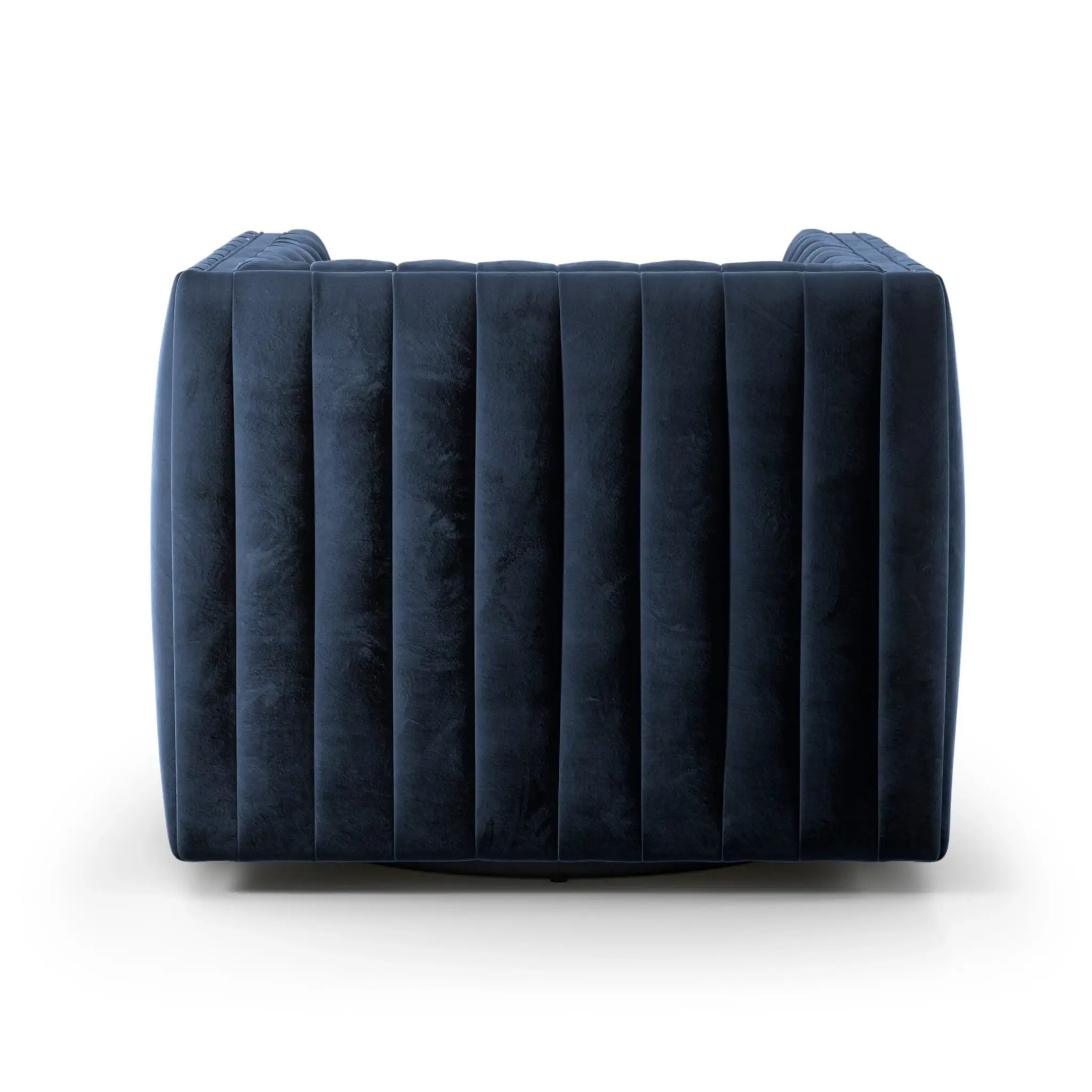 Four Hands Sarah Navy Velvet Swivel Accent Chair Four Hands Sarah Navy Velvet Swivel Accent Chair