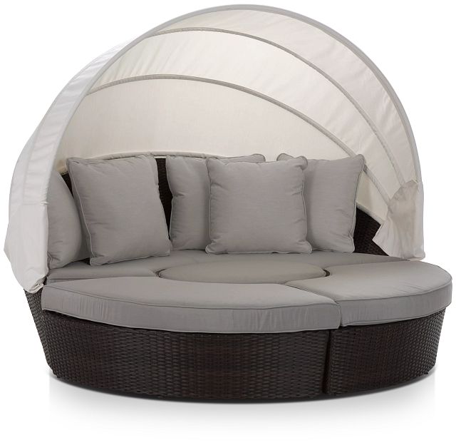 Fina Gray Canopy Daybed (0)