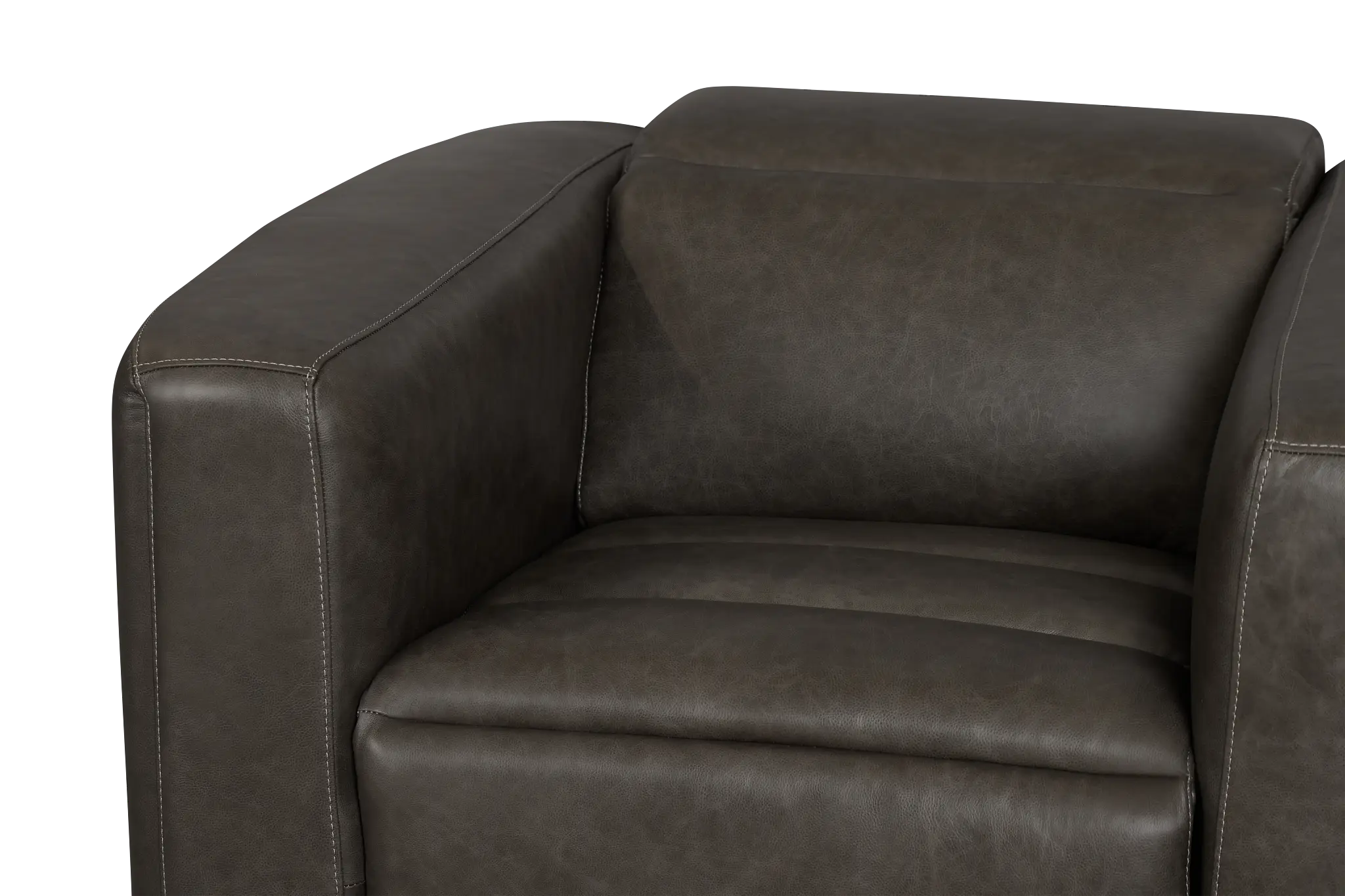 Jace Dark Gray Lthr/vinyl Power Recliner Jace Dark Gray Lthr/vinyl Power Recliner