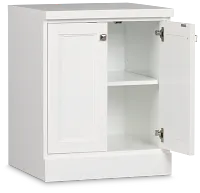 Newport White Door Cabinet