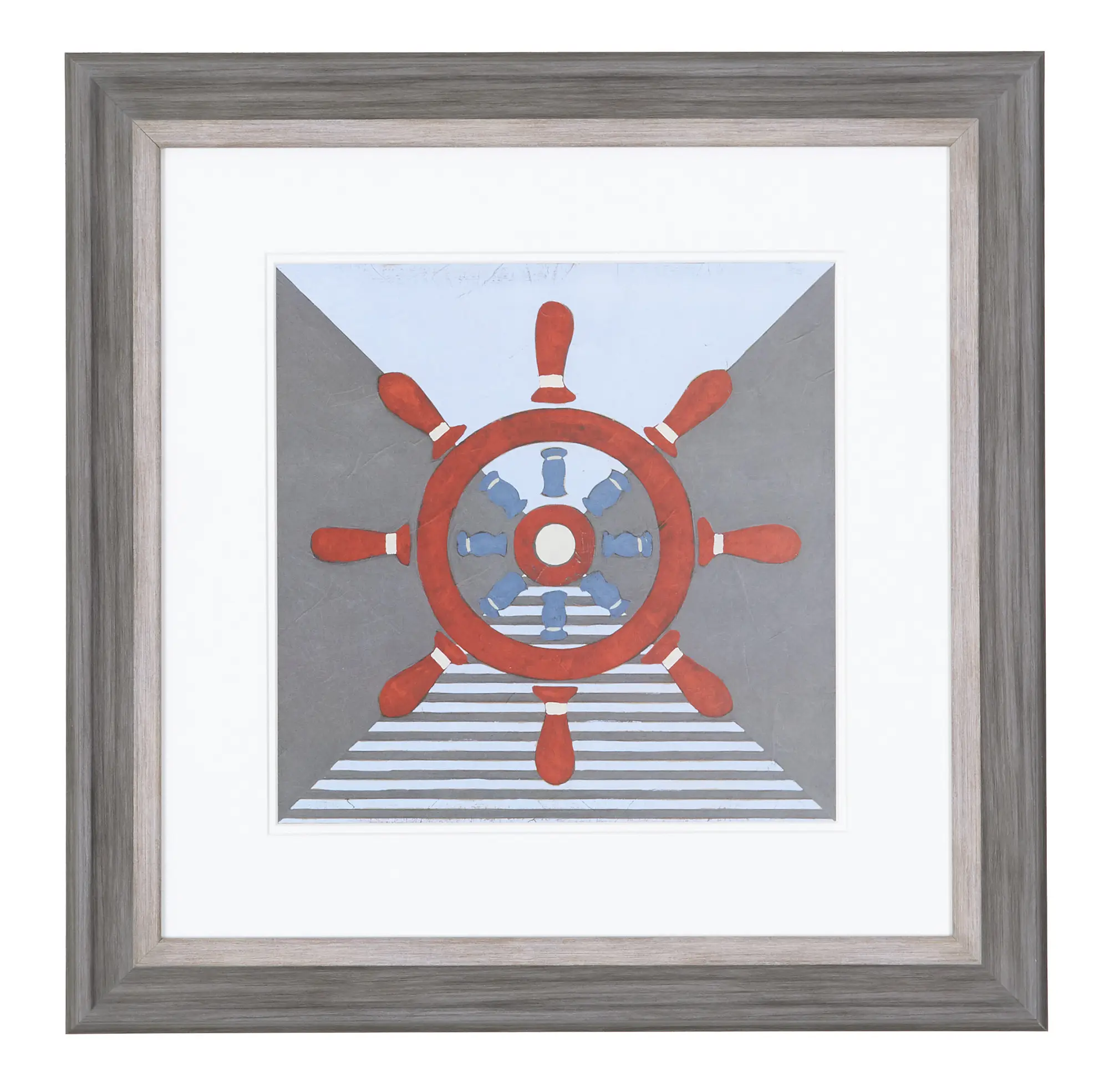 Helm Red Framed Wall Art Helm Red Framed Wall Art