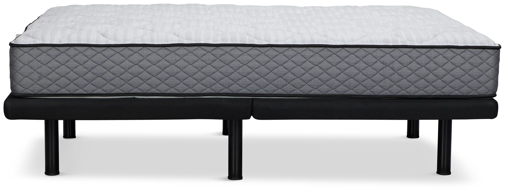 Kevin Charles By Sealy Essential Medium Deluxe Adjustable Mattress Set