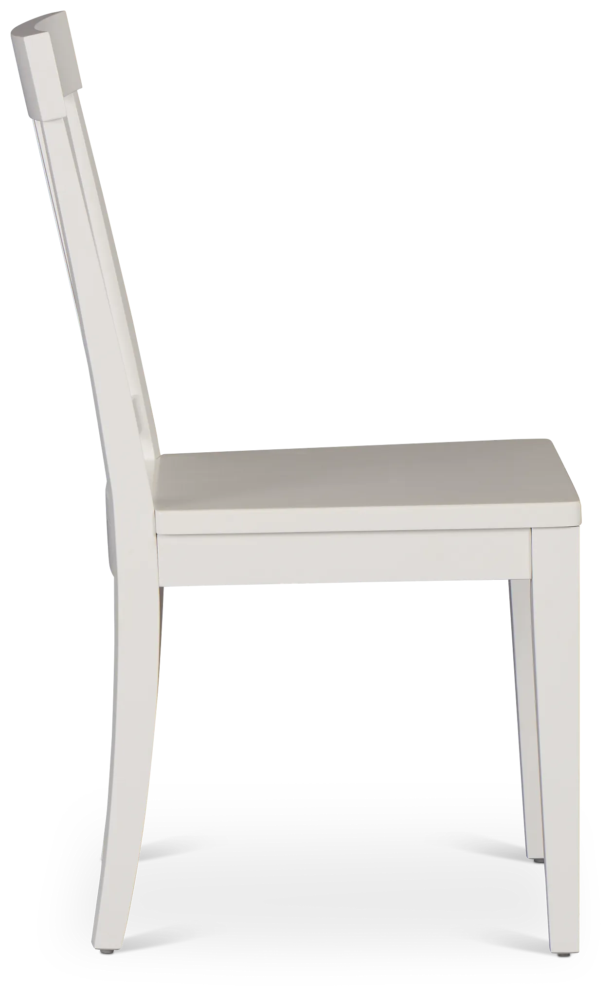 Nantucket White Wood Side Chair