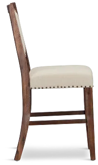 Joplin Dark Tone 24" Upholstered Barstool