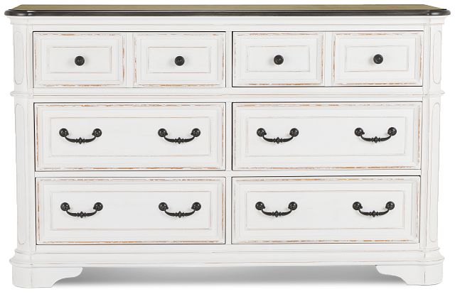 Wilmington Two-tone 6-drawer Dresser