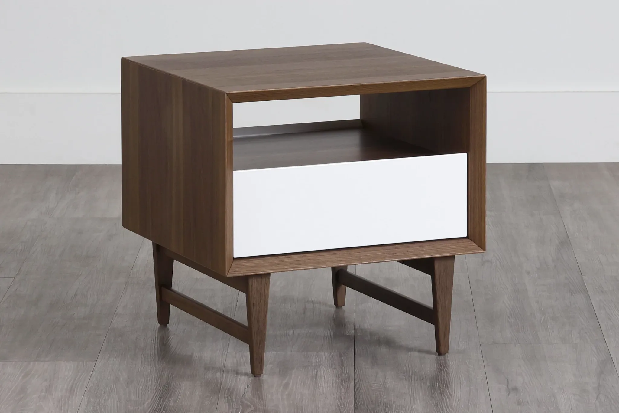 Flynn Mid Tone Square End Table