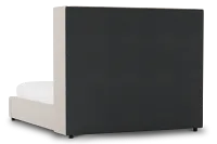 Captiva Elite Taupe 60" Upholstered Shelter Bed