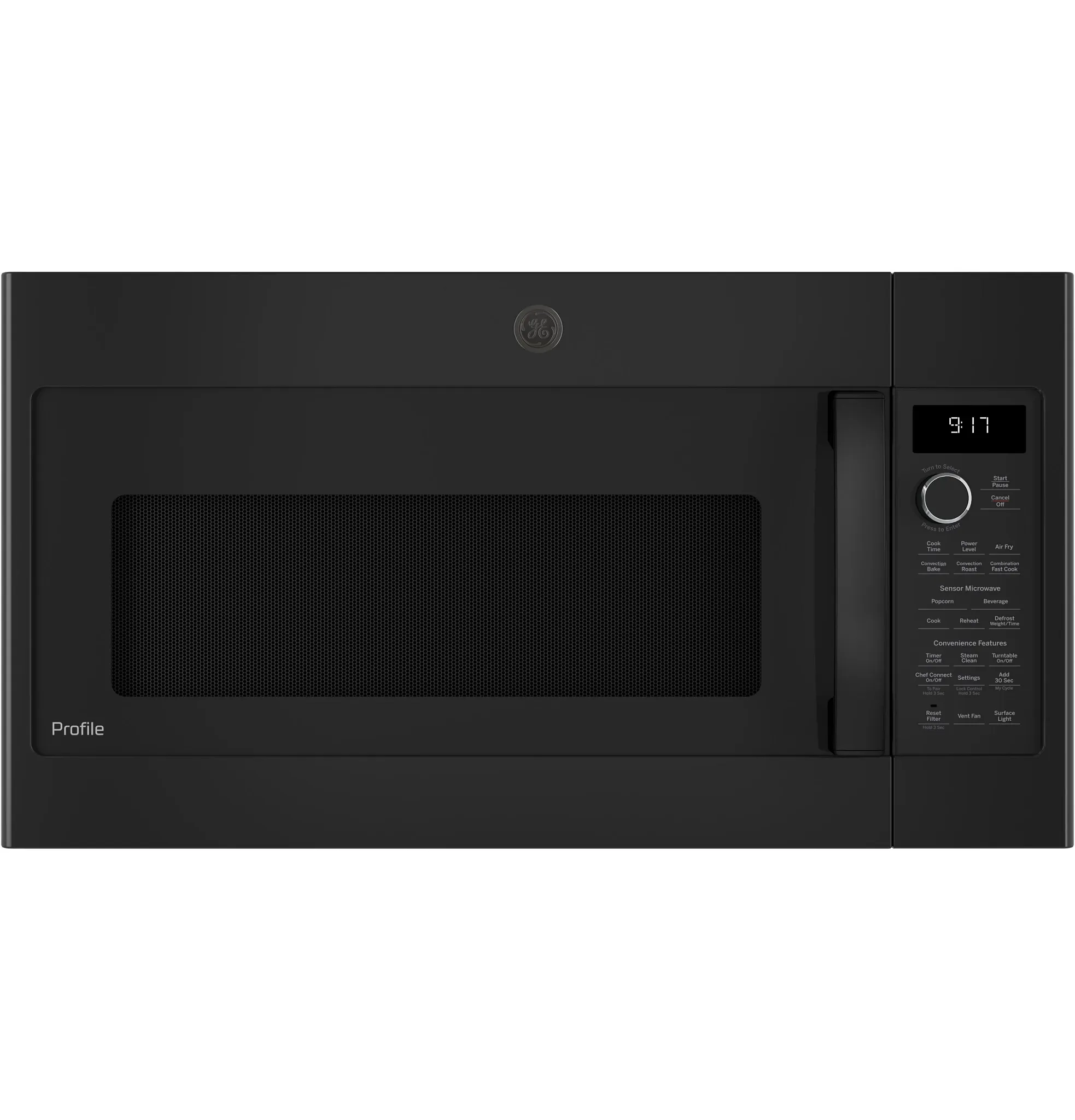 Ge Profile 9179 Series Black Over-the-range Microwave