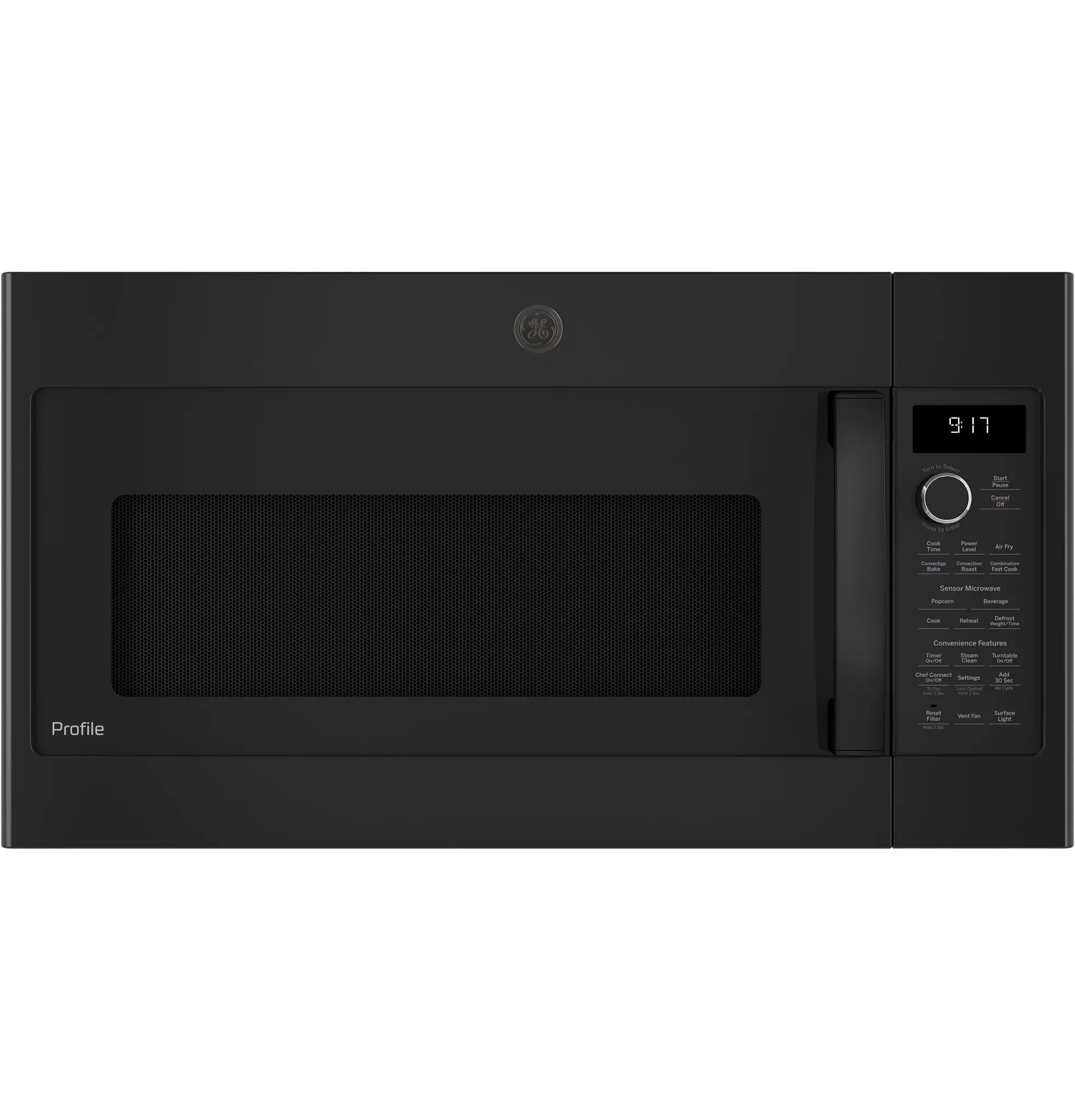 Ge Profile 9179 Series Black Over-the-range Microwave Ge Profile 9179 Series Black Over-the-range Microwave