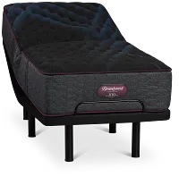 Beautyrest World Class Level 3 Extra Firm Elite Adjustable Mattress Set