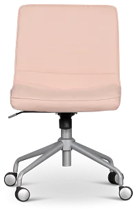 Gwen Pink Upholstered Desk Chair