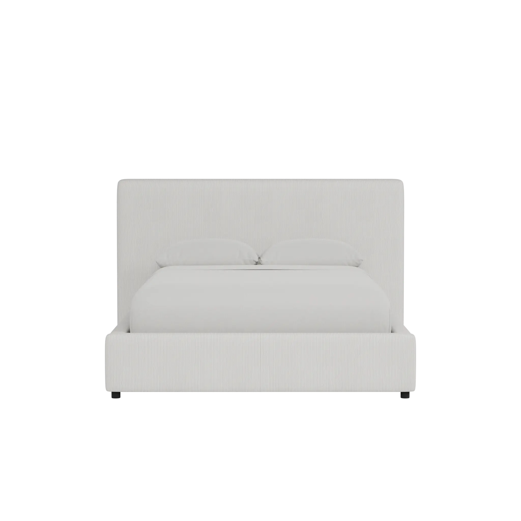 Grayton Lucy Light Beige 44" Upholstered Platform Bed Grayton Lucy Light Beige 44" Upholstered Platform Bed