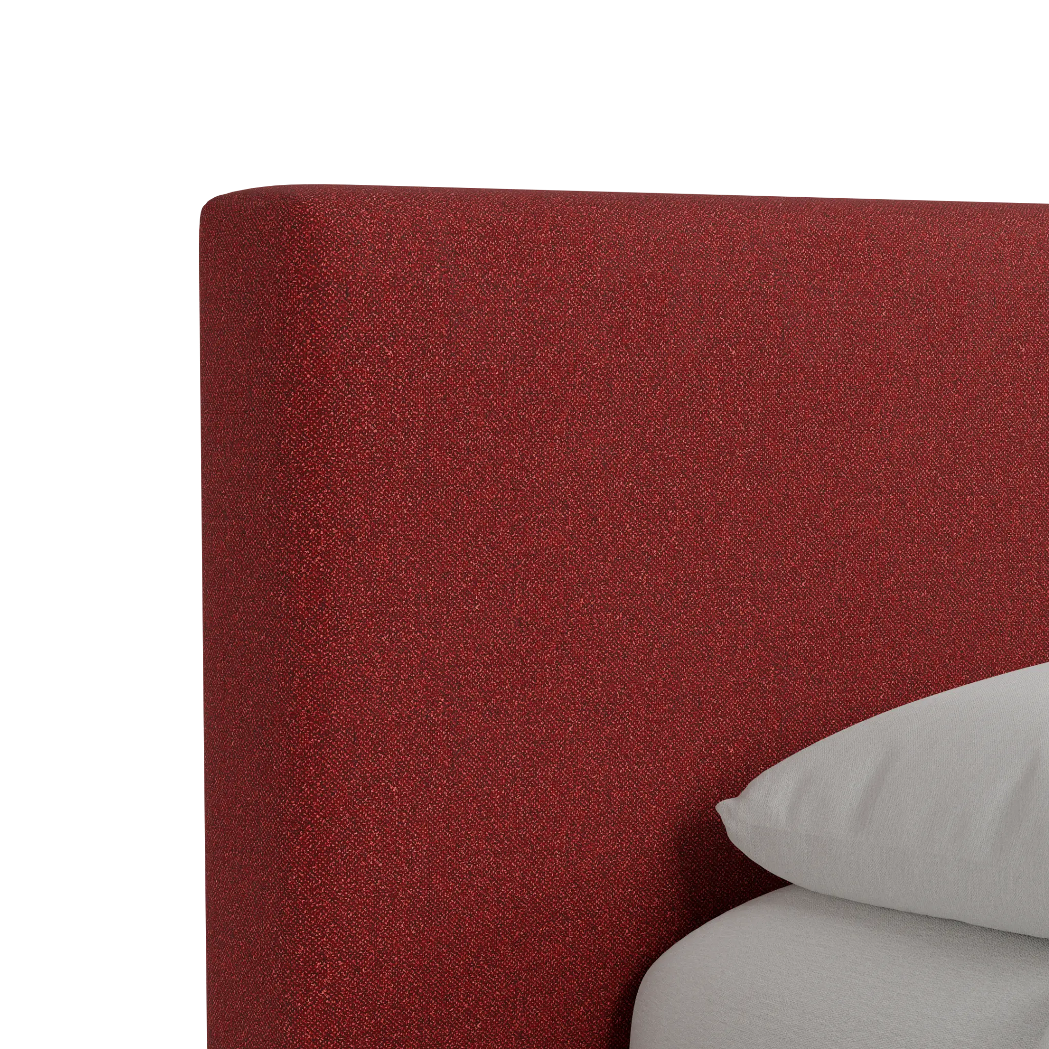 Grayton Elite Red 44" Upholstered Platform Bed Grayton Elite Red 44" Upholstered Platform Bed