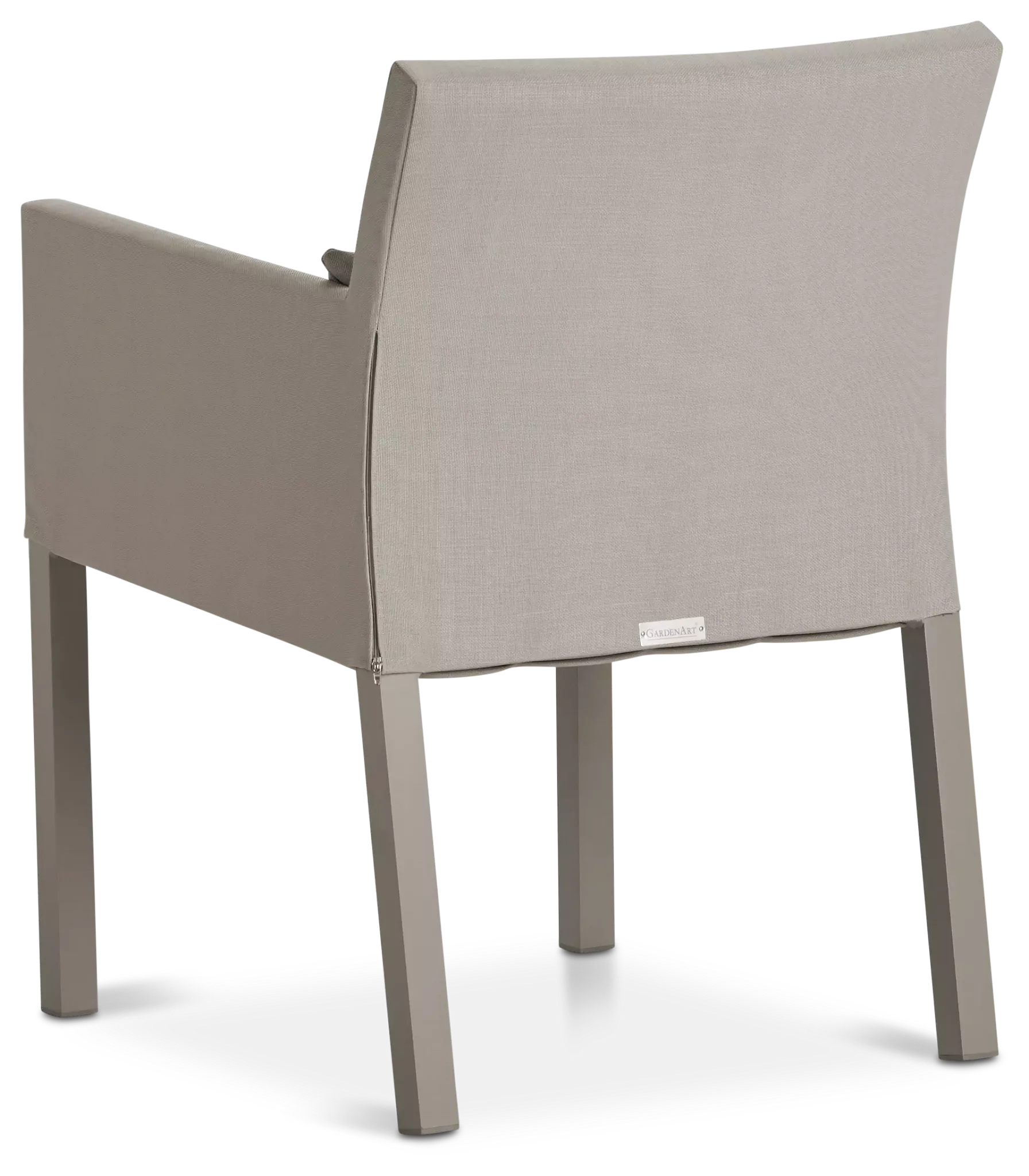 Lisbon Khaki Cushioned Chair