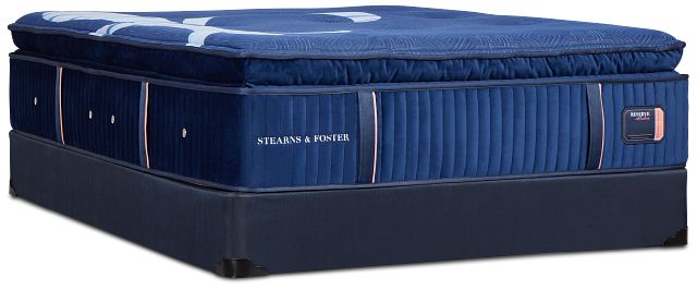 Stearns & Foster Reserve Soft Euro Pillow Top Mattress Set