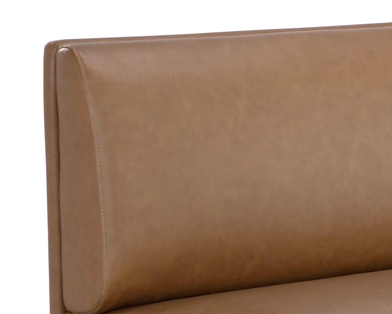 Gayle Brown Upholstered Dining Bench