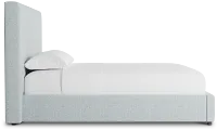 Grayton Natural Beauty Light Blue 54" Upholstered Platform Bed