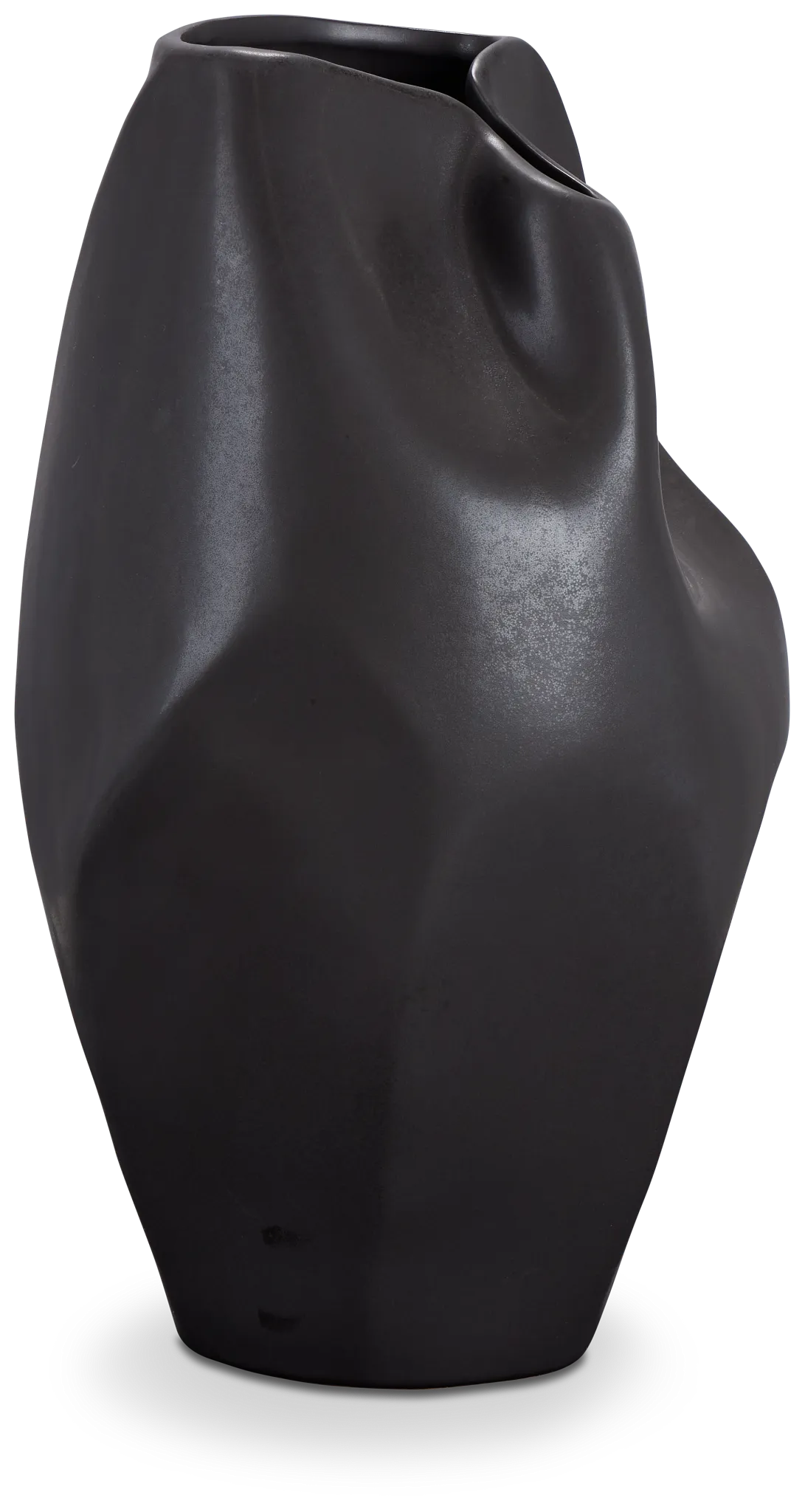 Honor Black Ceramic Vase