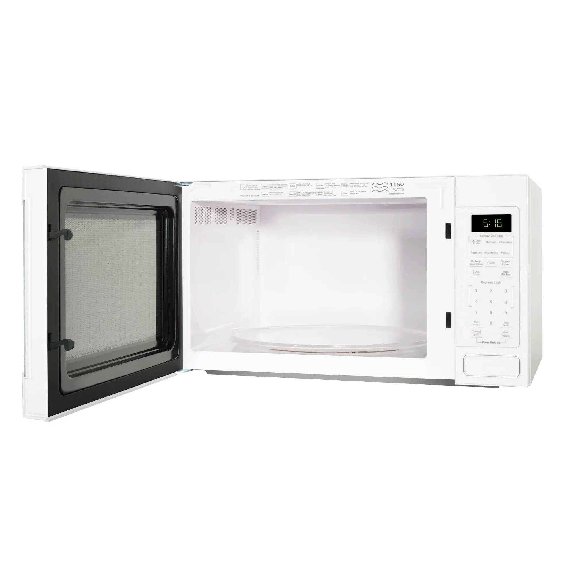 Ge 16 Series White Countertop Microwave Ge 16 Series White Countertop Microwave