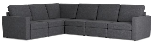 Citymod Dark Gray Fabric Medium Two-arm Sectional