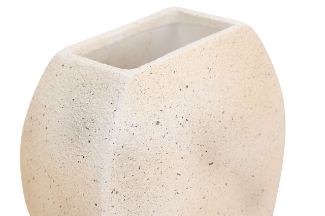 Selina White Medium Vase