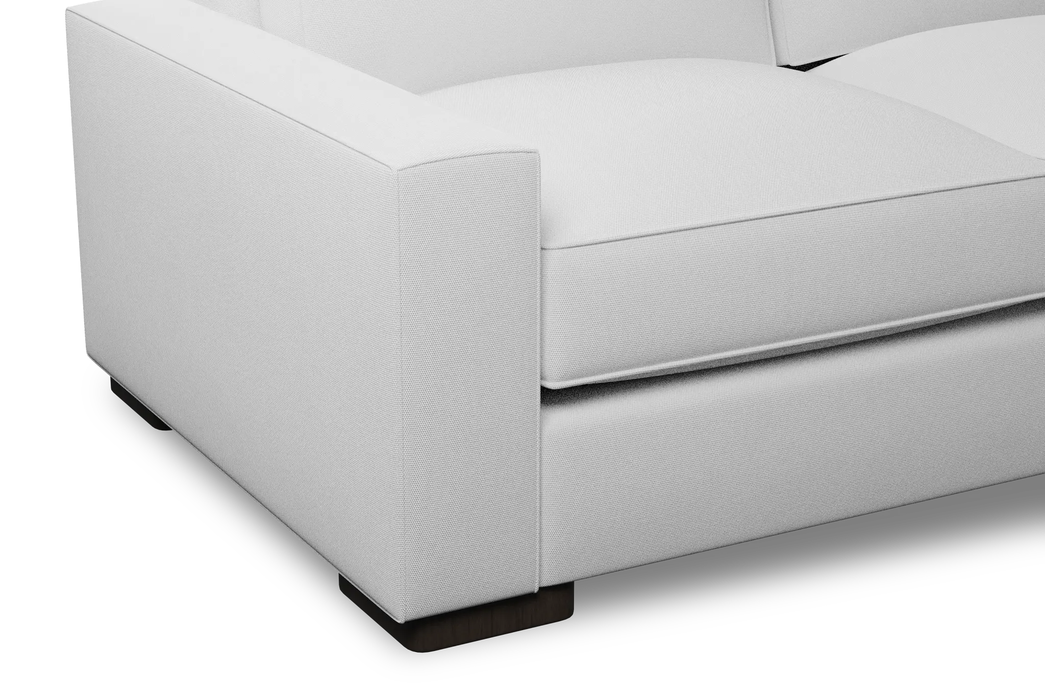 Edgewater Peyton White Right Chaise Sectional Edgewater Peyton White Right Chaise Sectional