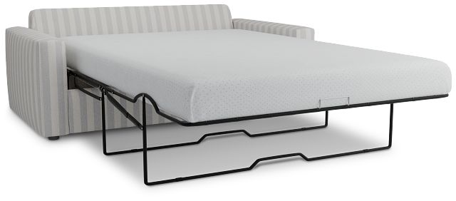 Siesta Sea Lane Light Gray Fabric Memory Foam Sleeper