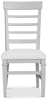 Cape Cod Gray Upholstered Side Chair