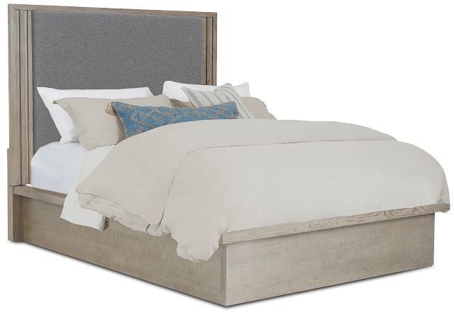 Pasadena Two-tone Uph Panel Bed