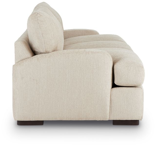 Alpha Beige Fabric Sofa