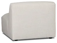 Baylor Light Beige Fabric Armless Chair