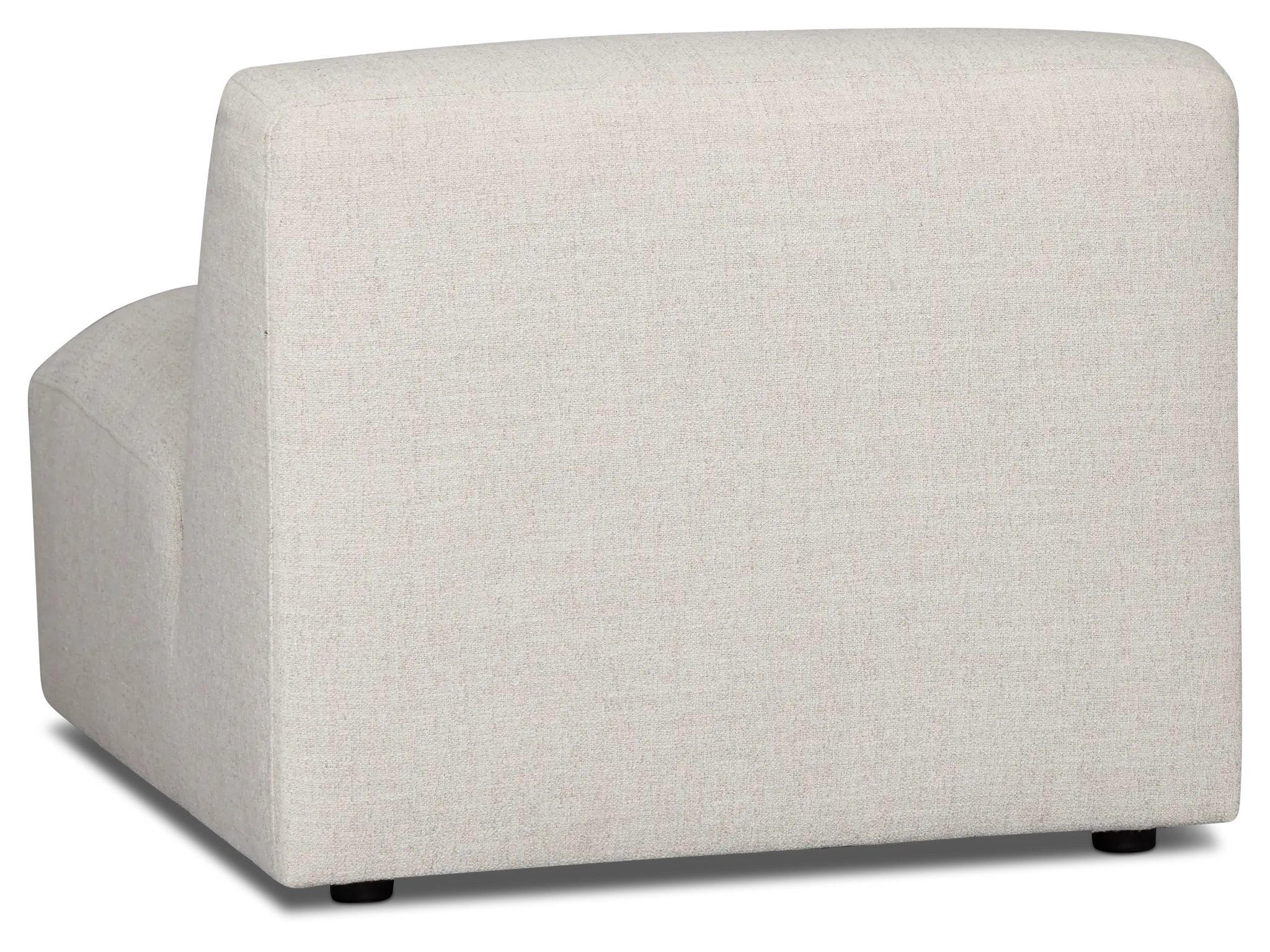 Baylor Light Beige Fabric Armless Chair Baylor Light Beige Fabric Armless Chair