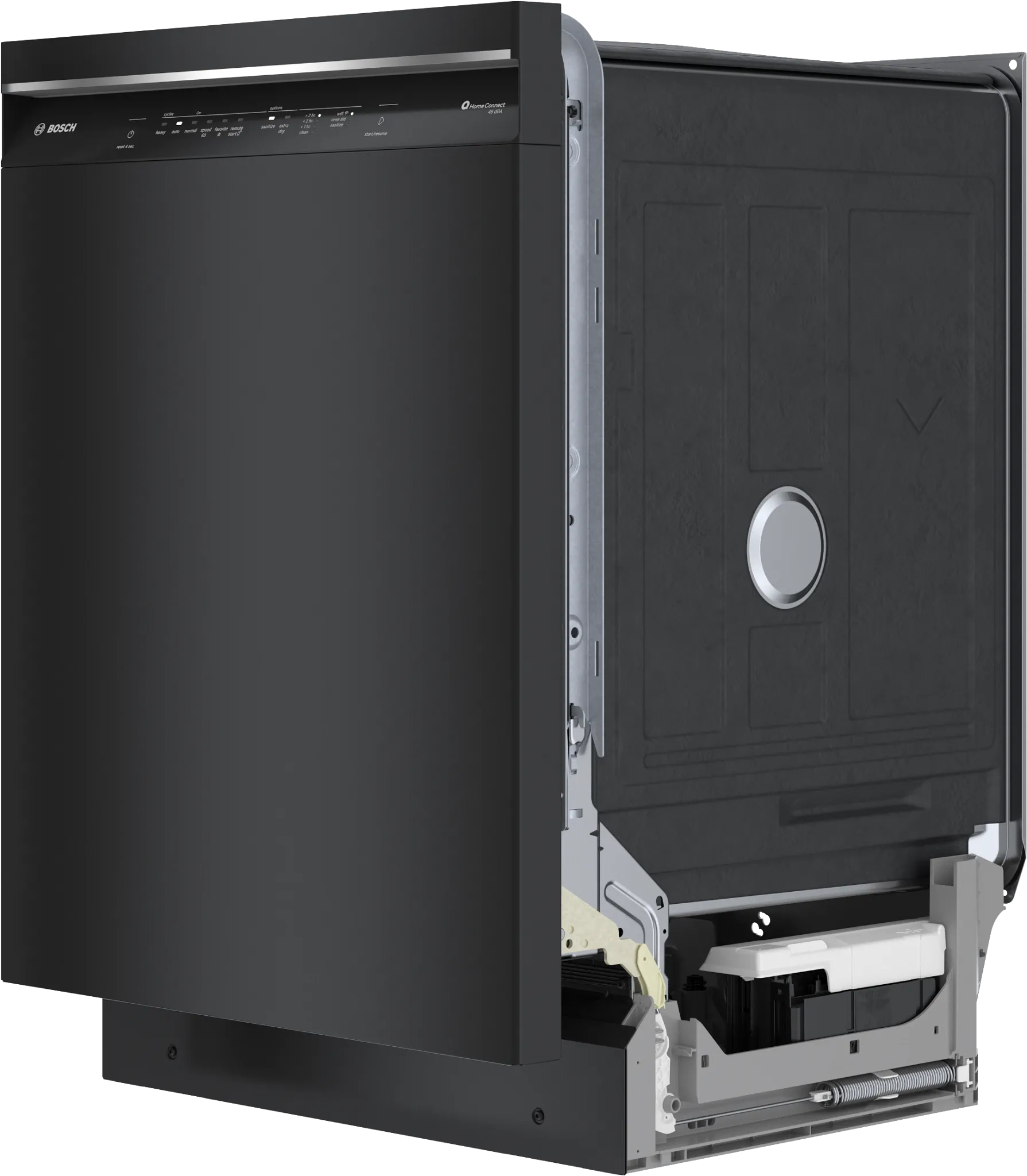 Bosch 300 Series Black 24" Built In Dishwasher