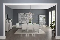 Ocean Drive 100" Glass Rectangular Table