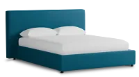 Grayton Joya Teal 44" Upholstered Platform Bed