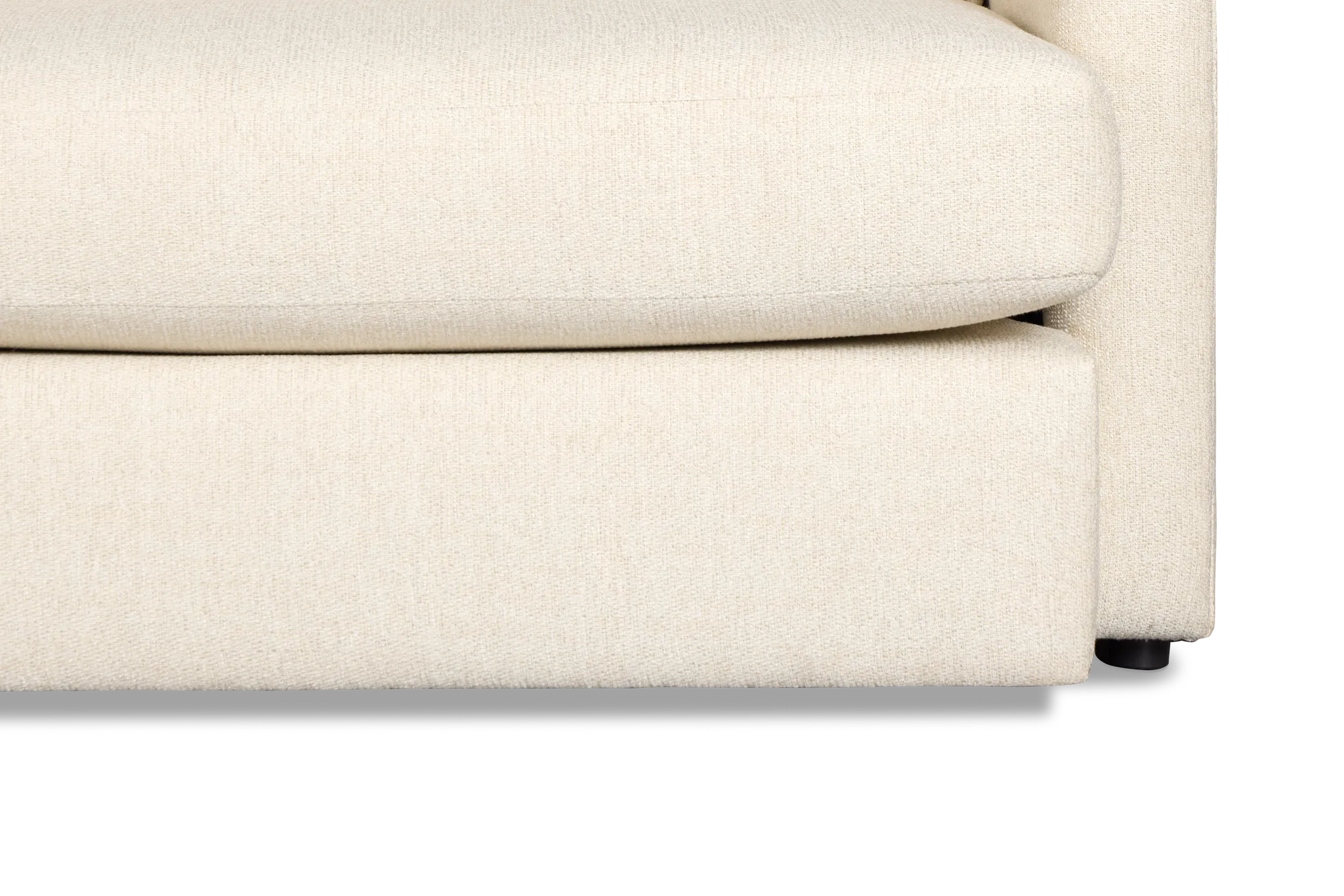 Maxwell Light Beige Fabric Sofa