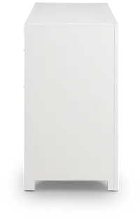 Alexia White 3 Door Cabinet