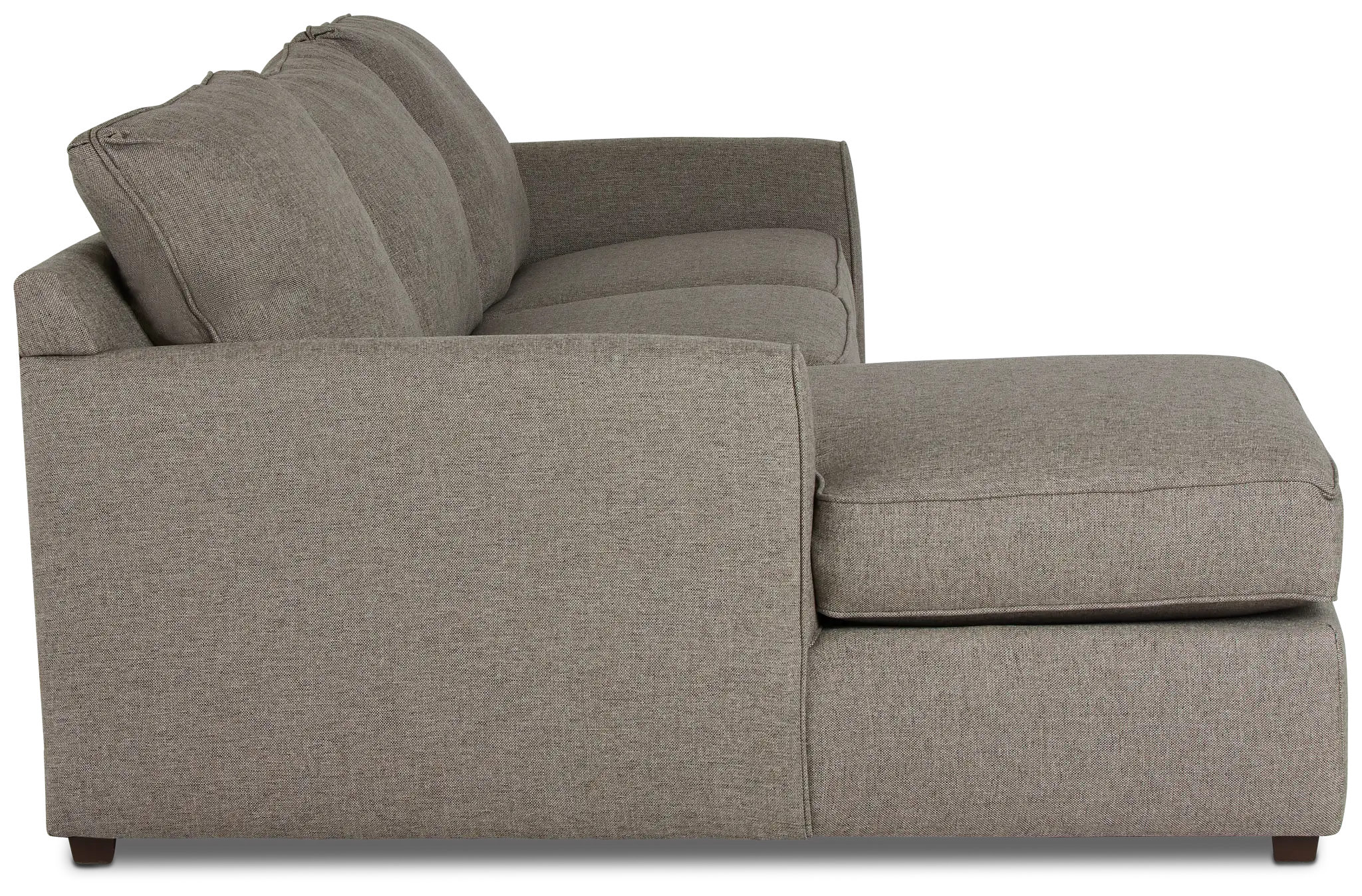 Asheville Brown Fabric Left Chaise Sectional Asheville Brown Fabric Left Chaise Sectional