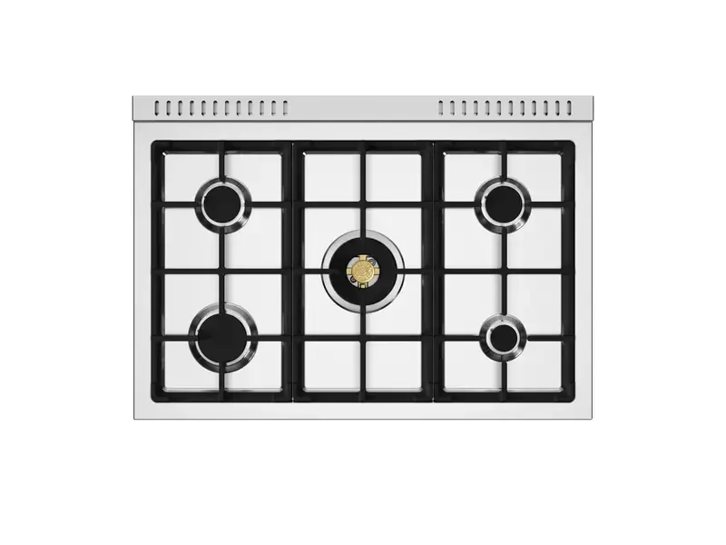 Bertazzoni Master Series White 36" Dual Fuel Range