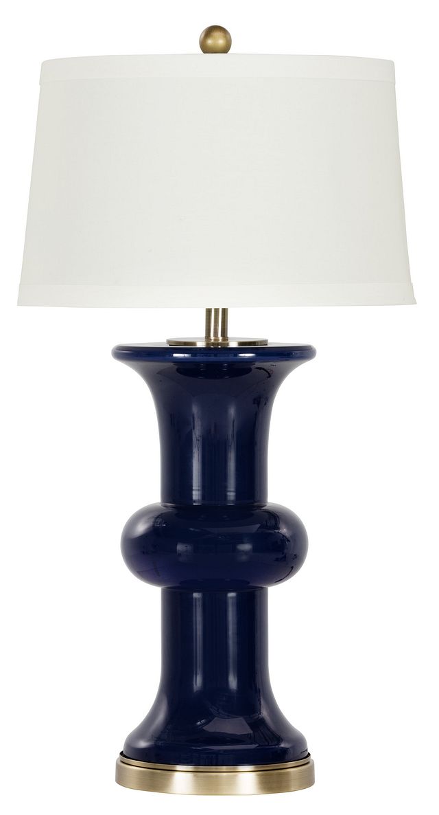 Warwick Dark Blue Table Lamp (1)