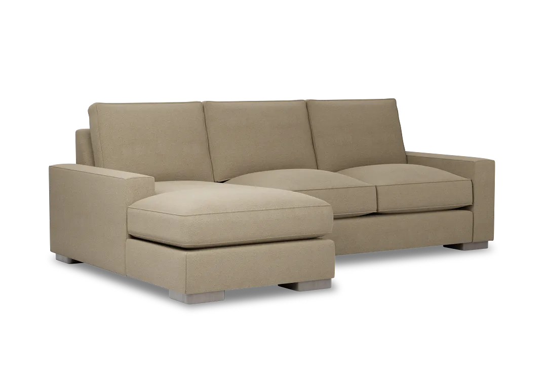Edgewater Elite Taupe Left Chaise Sectional